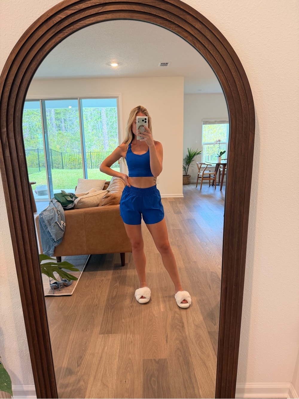 lululemon athletica Royal Blue Athletic Shorts